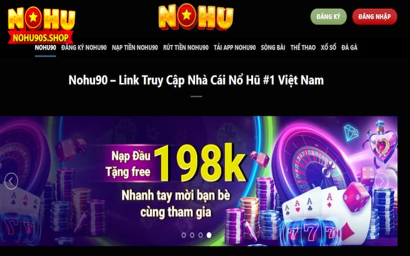 Những điều cần lưu ý khi nạp tiền nohu90